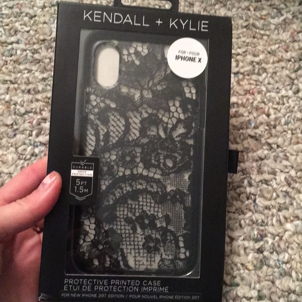 Kendall and Kylie floral case for iPhone X